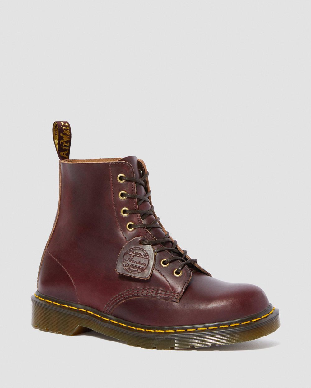 Dr Martens 1460 Pascal Made In England Chromexcel Topánky Damske ( Bordove ) SK 567-RTSQUO